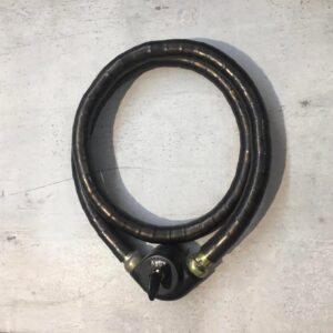ΑΒUS STEEL MOTORCYCLE LOCK 170cm BLACK